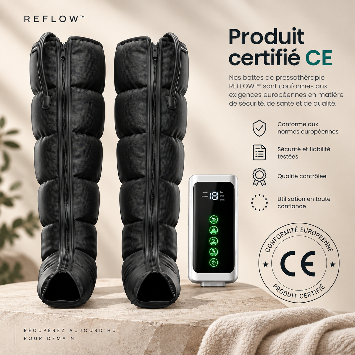 Bottes de Pressothérapie Pro
