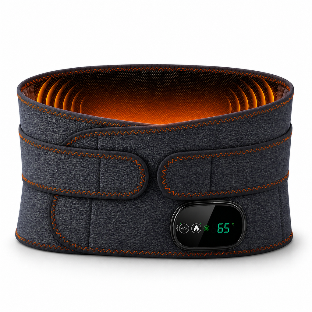 Ceinture lombaire chauffante et massante REFLOW pour le dos