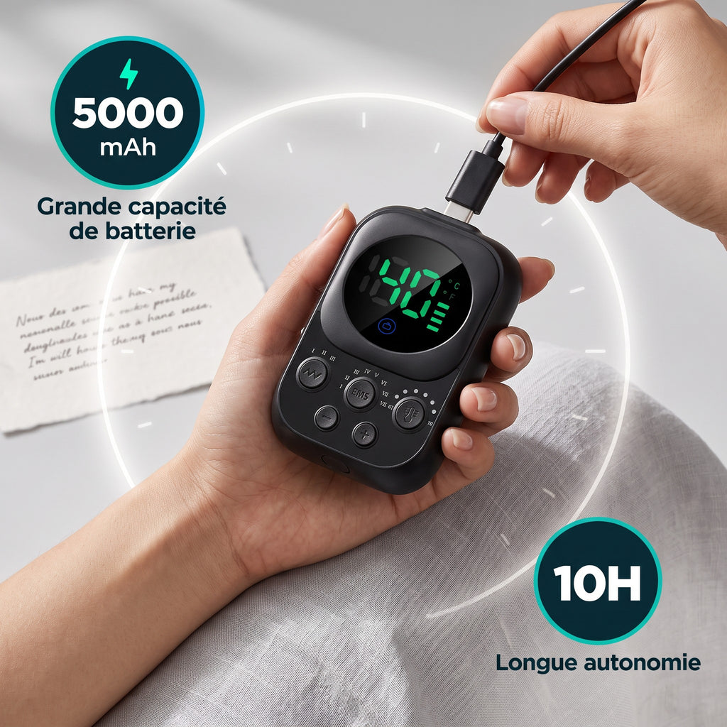 Épaulière Chauffante & Massante Pro