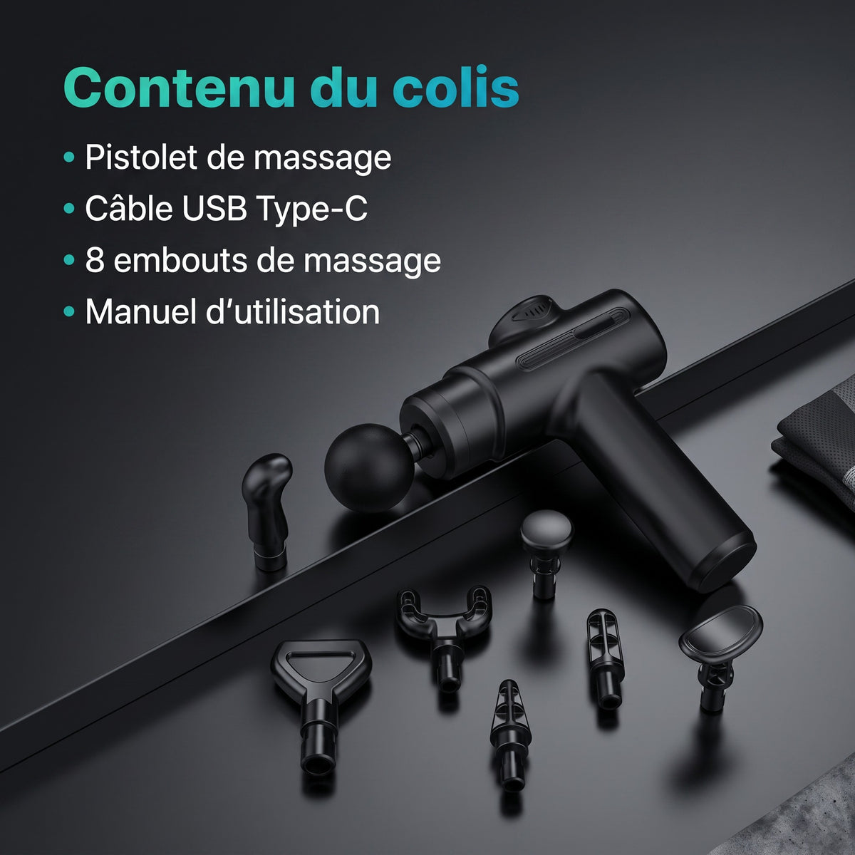 Pistolet de Massage Pro