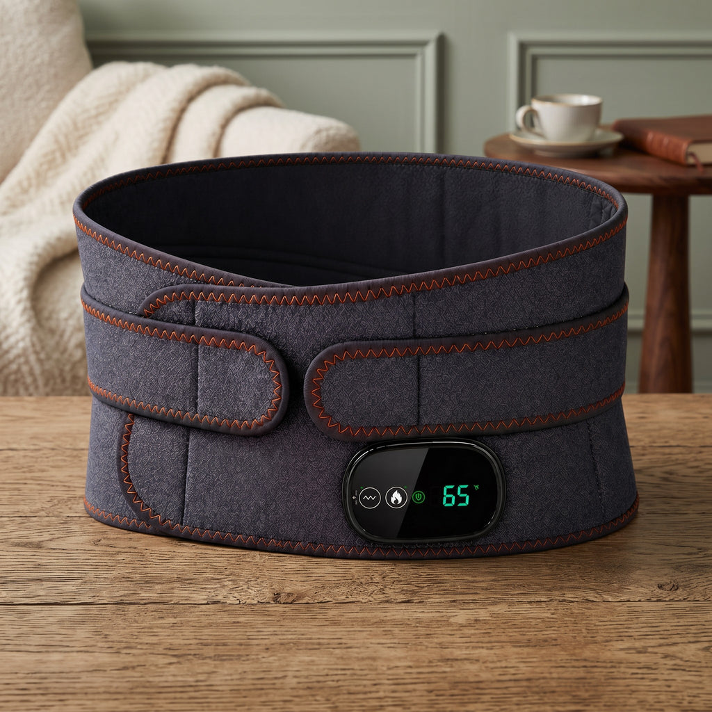 Ceinture Lombaire Chauffante & Massante Pro