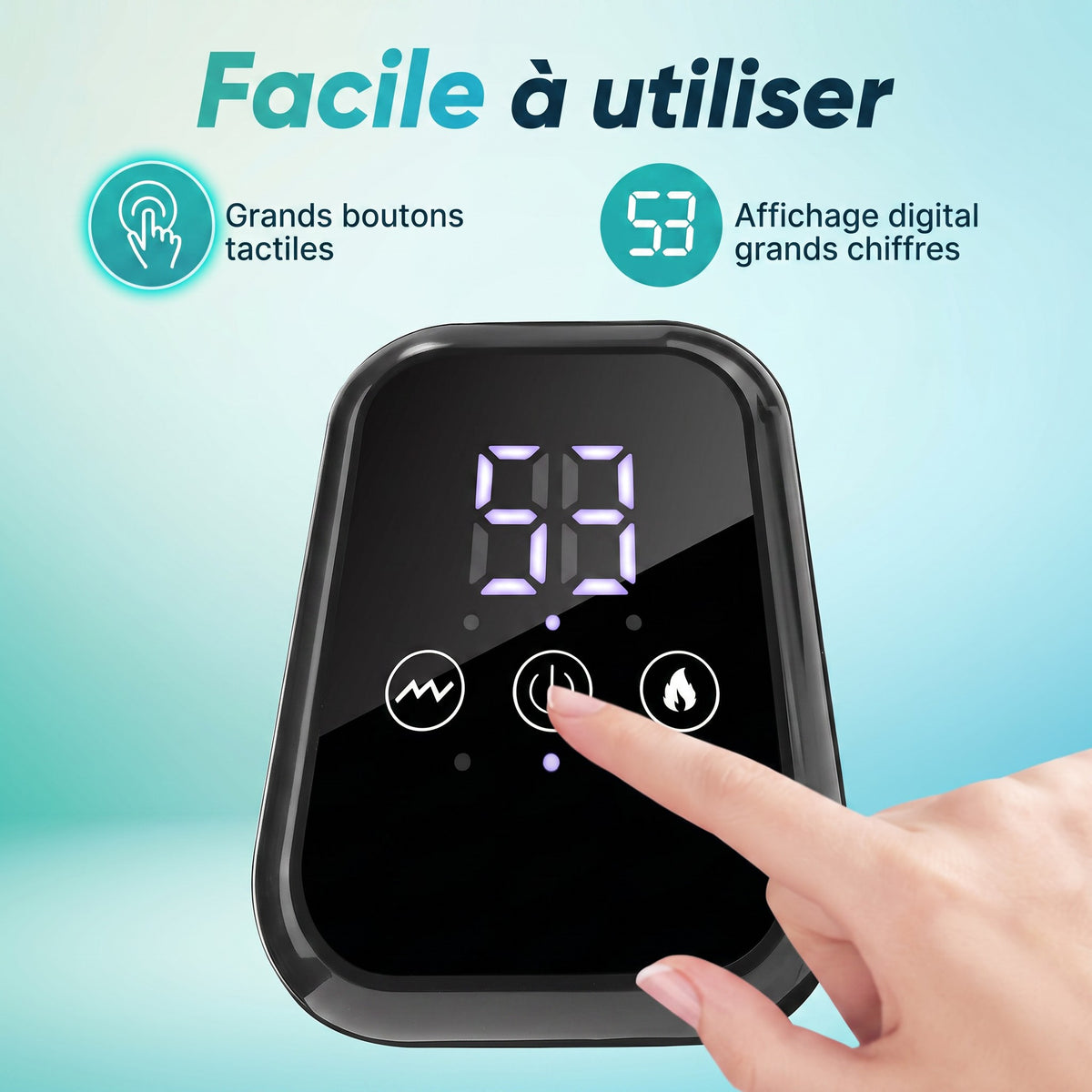 Genouillère Chauffante & Massante Pro